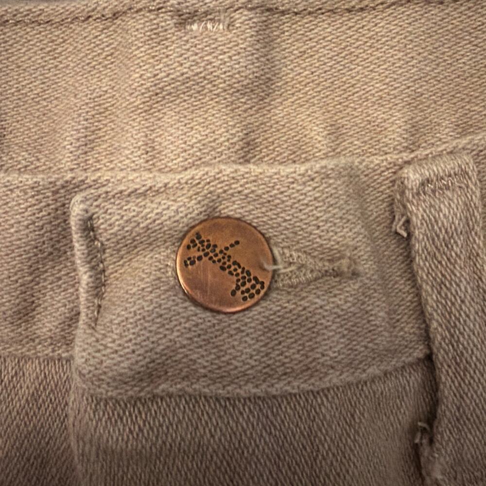 Wrangler 936TAN Cowboy Cut Jeans Mens 34x32 Tan Western Denim - Picture 3 of 9